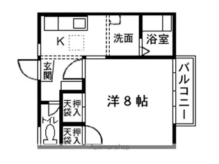 ファミール緑花苑C棟【2階】の間取り
