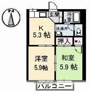アーバンライフA棟【1階】の間取り