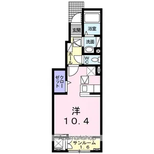 ラフィネSKMーⅢ【1階】の間取り