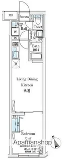 CREATIF駒澤大学前【1階】の間取り