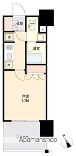 ブランシエスタ西船橋【3階】の間取り