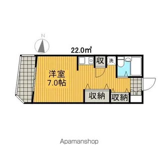 アトリウム前田【4階】の間取り