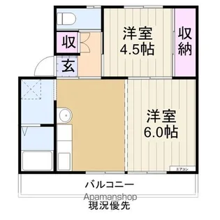 ヴィラナリー本郷2【5階】の間取り