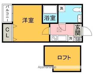 FIS姪浜【1階】の間取り