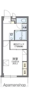 レオパレスナラヤ【4階】の間取り