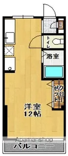 福島県郡山市田村町徳定字下河原【マンション】の間取り