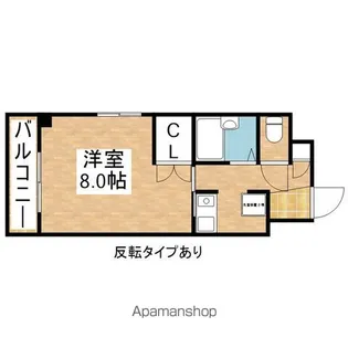 ドミール神谷【301号室】の間取り