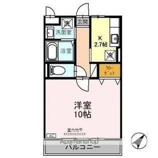 MBレジデンス【3階】の間取り