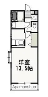 ヴィクトワール南方【1階】の間取り