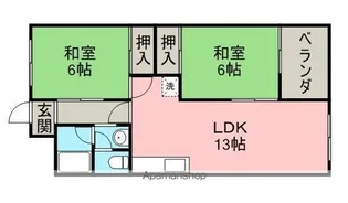 センチュリーマンション【1階】の間取り
