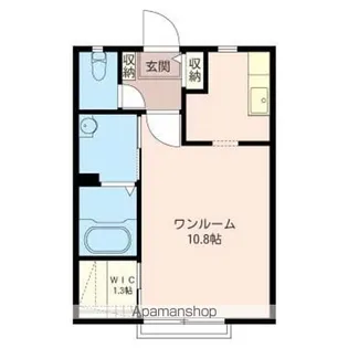 プランドゥール壱番館【2階】の間取り