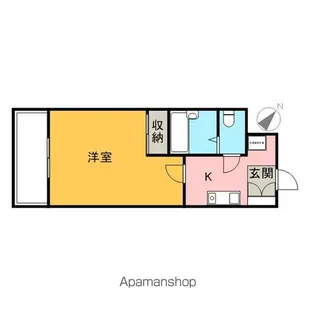 スカイコート日本橋第2【4階】の間取り