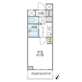 ティアラ三軒茶屋【5階】の間取り
