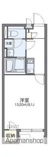 レオネクスト片山【204号室】の間取り