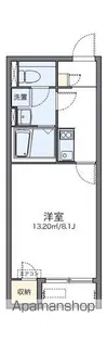 レオネクストまるた【205号室】の間取り