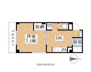 マンション385【4階】の間取り