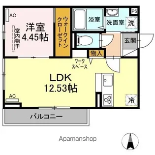 アンベリール【2階】の間取り