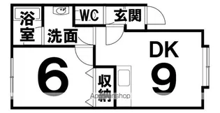ハイツハイグレード【1階】の間取り