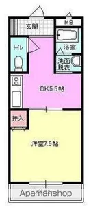 ステーションエイト【3階】の間取り