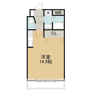 大安ヒルズ【6階】の間取り