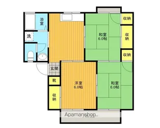 アルシオンⅡ【2階】の間取り