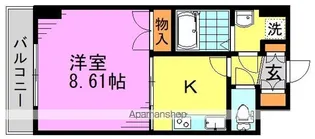 スペーシア高円寺Ⅰ【3階】の間取り