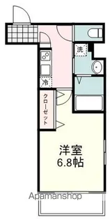 イーリス両替町【302号室】の間取り