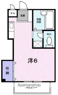 アクシス北青木【2階】の間取り