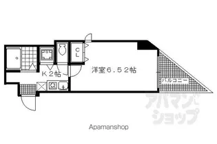 珠光ビル北山【305号室】の間取り