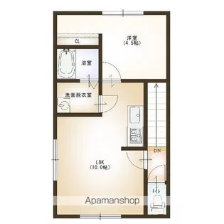 ROOMS【2階】の間取り