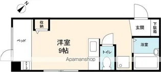 DERA2【206号室】の間取り