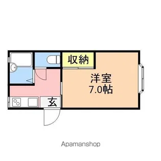 グリフィス【1階】の間取り