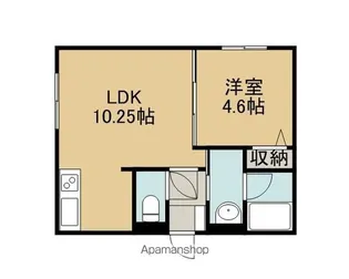 FELIAS富士(フェリアスフジ)【205号室】の間取り