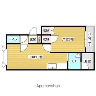 パークマンションⅤ【1階】の間取り
