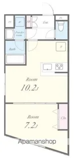 RESIDENCE KOENJI SQUARE(レジデンスコウエ【1階】の間取り