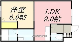 ピアパレス松陰Ⅰ【206号室】の間取り