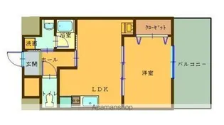SAI宇宿【7階】の間取り