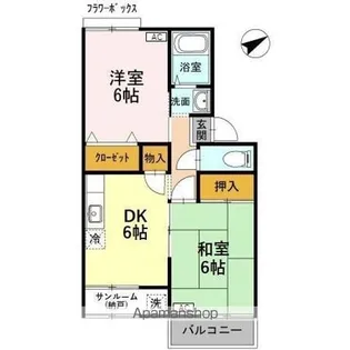 プレジール・ONE【1階】の間取り