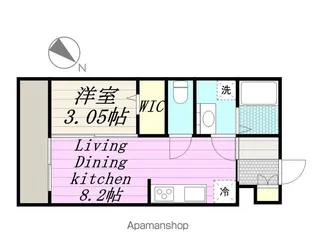 グレイスフラッツ【1階】の間取り