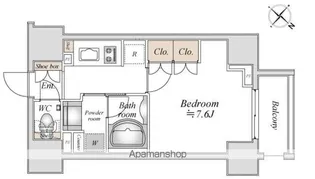 LA DOUCEUR巣鴨【6階】の間取り