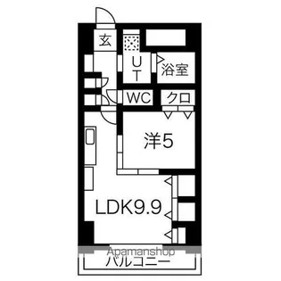 プレステージ千種【10階】の間取り
