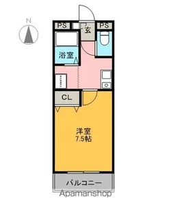 ドエルYS【1階】の間取り