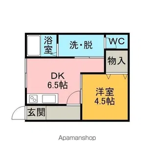 ベルシーヌ中島【2階】の間取り