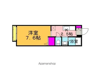 ミラージュコート【1階】の間取り