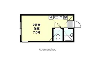 ボアビアージェン【1階】の間取り