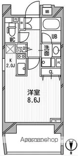 クリオ西池袋【14階】の間取り