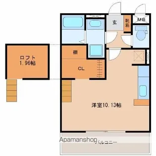 スペランツァ・ベル【302号室】の間取り
