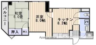 セントラルハイツ【3階】の間取り