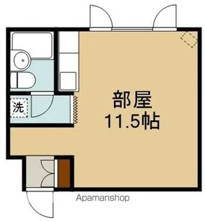 レジデンスピース(レジデンスピース)【103号室】の間取り