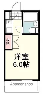 フォーラム45【215号室】の間取り